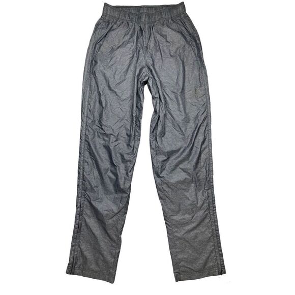 Adidas 3 stripe grey nylon track pants - Picture 1 of 8